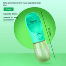 Pet Travel Water Bottle for Dogs and Cats - Portable Outdoor Drinking Cup for Pets, Convenient for Walks and Travel