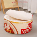 Lao Mian Cat Bed Closed  Ramen-Style Round Dual-Use Pet Pad Warm Winter Removable Washable Pet Bed