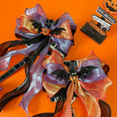 Halloween Cat Dog Ribbon Leash Adjustable Figure-eight Chest Harness Costume Photography Props