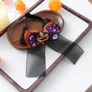 Pet Dog Cat Halloween Fluffy Ball Bat Ribbon Bow Neck Scarf Pet Accessories