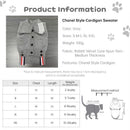 Wholesale Cross-border Pet Knit Cardigan - Bear Design (For Dogs & Cats)