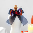Halloween Pet Collar for Dogs and Cats, Cartoon Spider Bow Tie Neckwear, Festival Costume