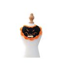 Pet Accessories Knitted Gold Label Bandana for Cats and Dogs, Halloween Festival Costume Scarf