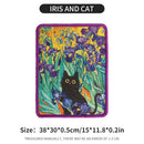 Cats Scratch Board Jute Vertical Wall-Mounted Cat Scratcher Durable Non-Shedding Pet Cat Claw Board