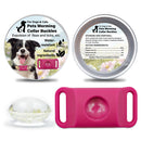 Pet Cat Dog Flea and Tick Prevention Silicone Collar with Insect Repellent Tag, Anti-Flea and Anti-Tick
