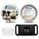 Pet Cat Dog Flea and Tick Prevention Silicone Collar with Insect Repellent Tag, Anti-Flea and Anti-Tick