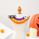 Cute Halloween Cartoon Knitted Scarf Pet Accessory for Cats and Dogs, Pet Costume Decor